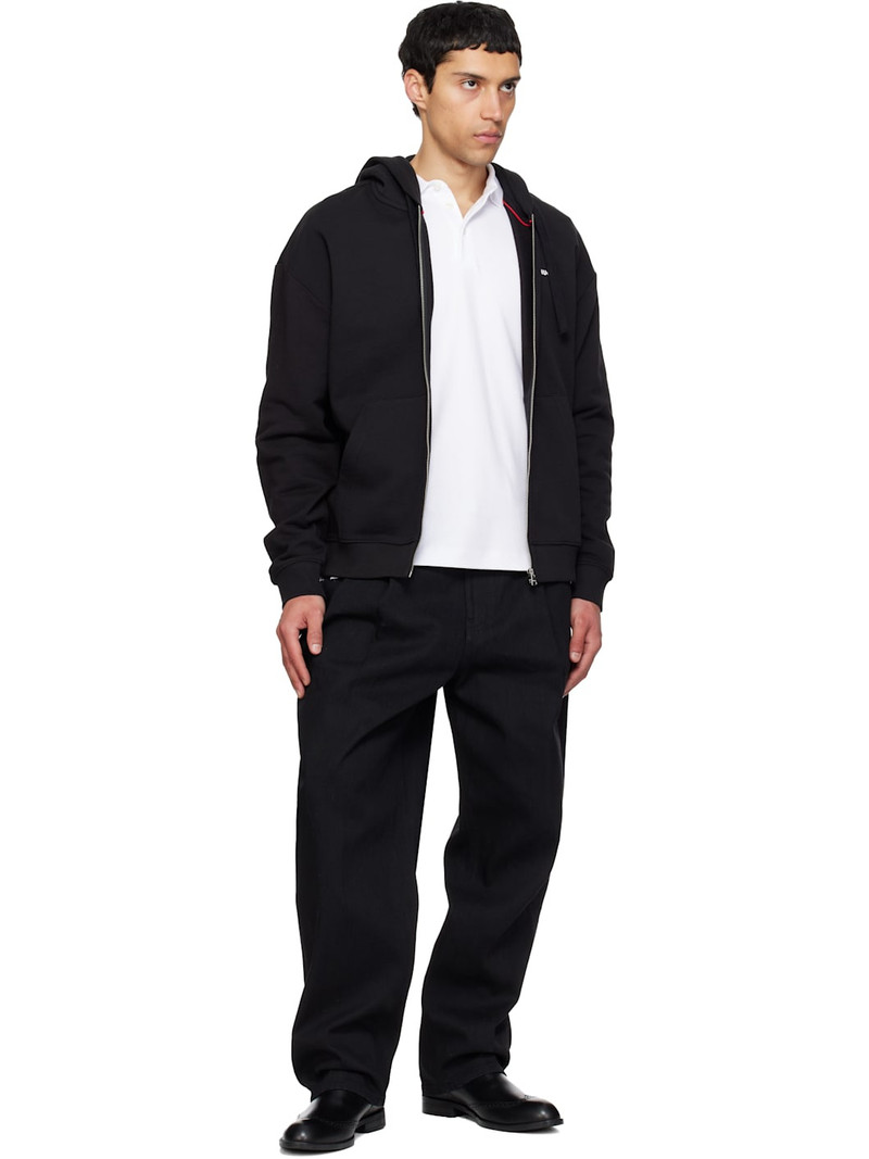 BOSS Black Leather Chelsea Boots outlook