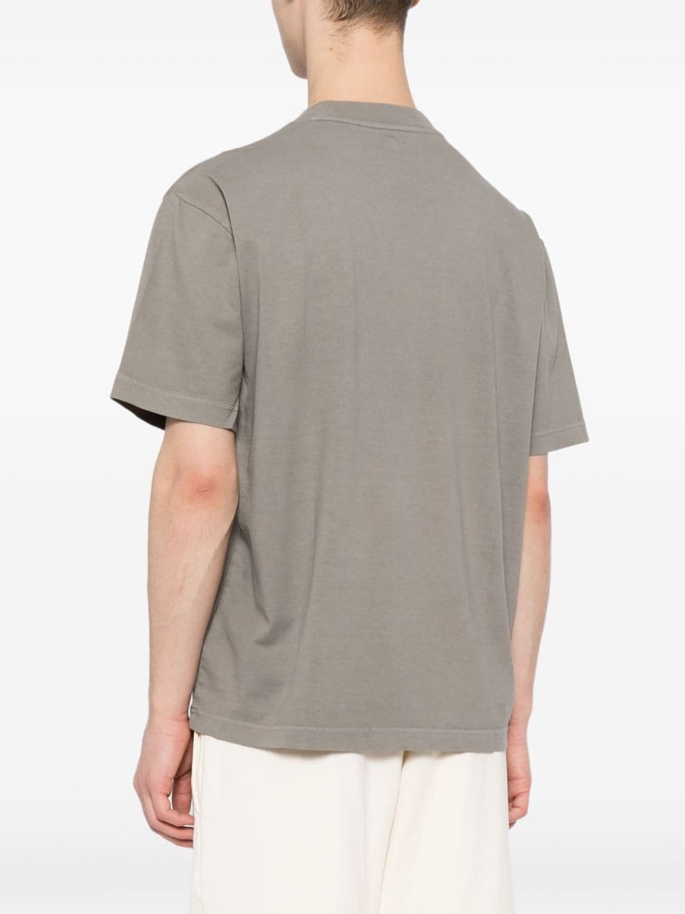 crew-neck cotton T-shirt - 4