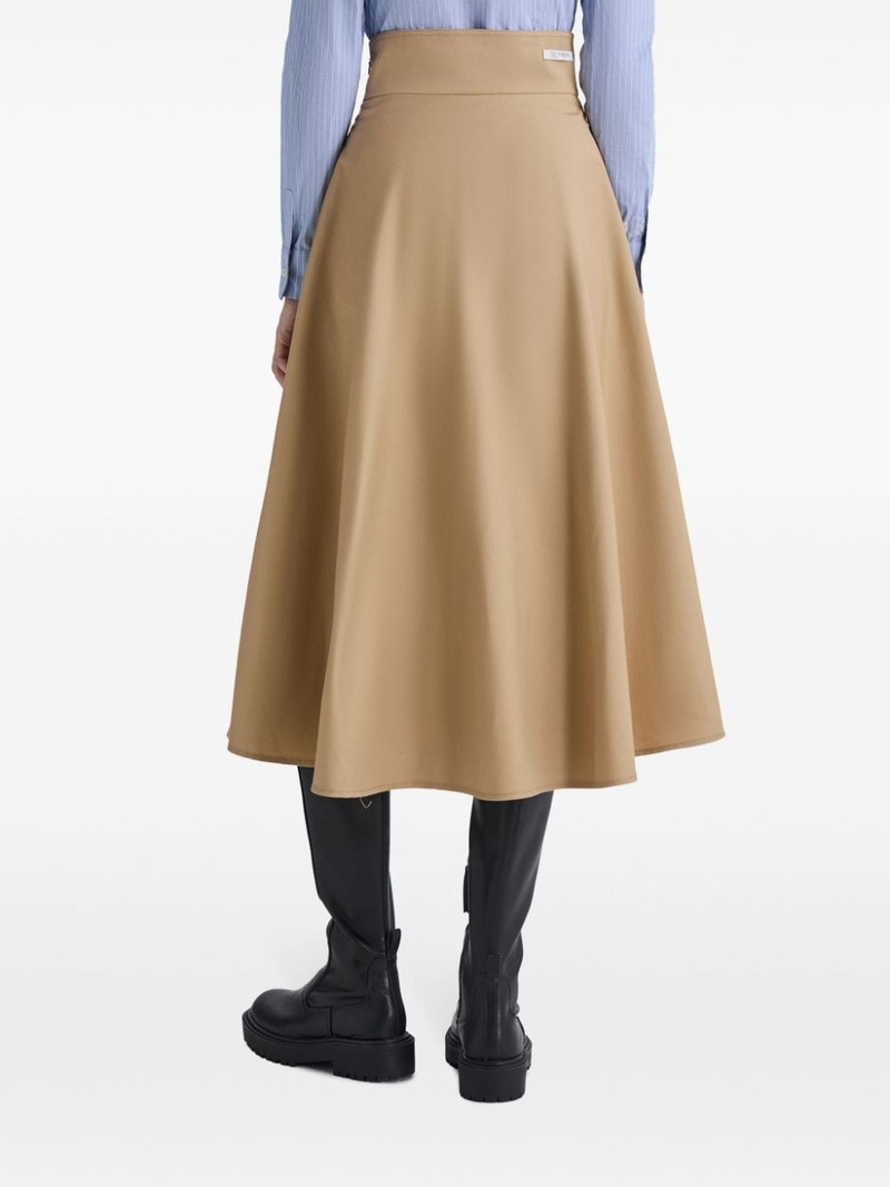 Stylish Ribbon midi skirt 4