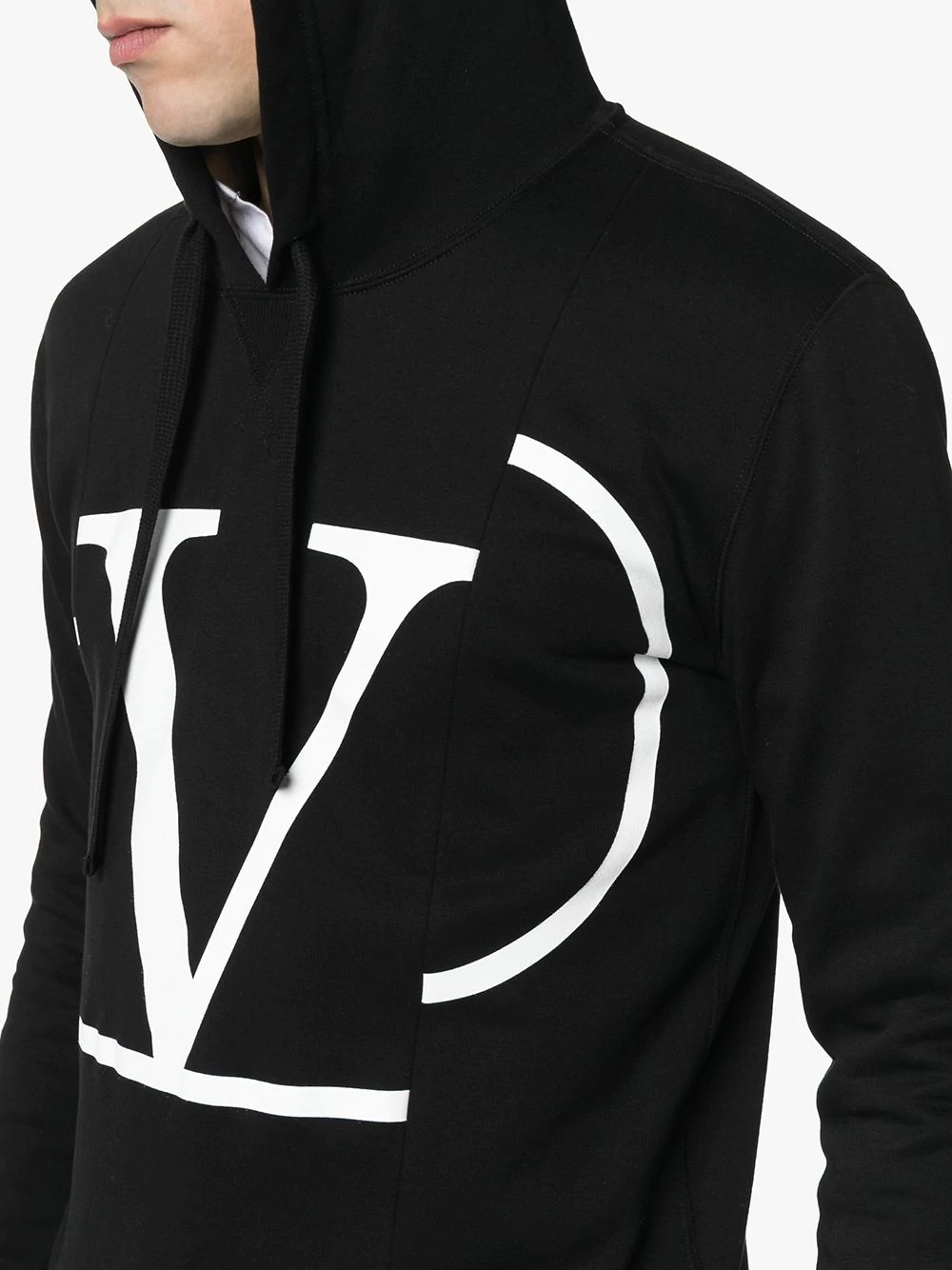 VLOGO print hoodie - 5