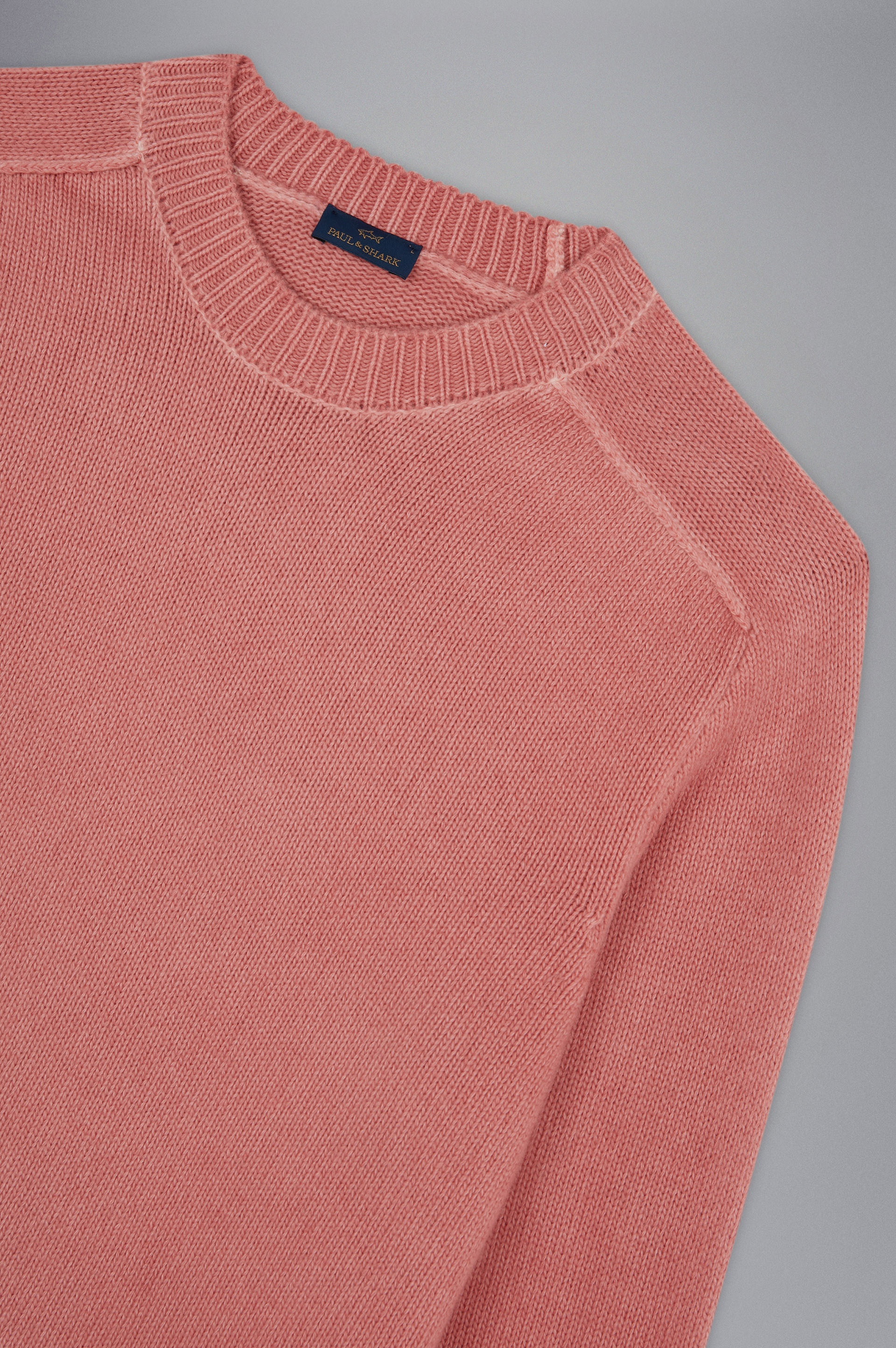GARMENT DYED RE-WOOL SWEATER - 6