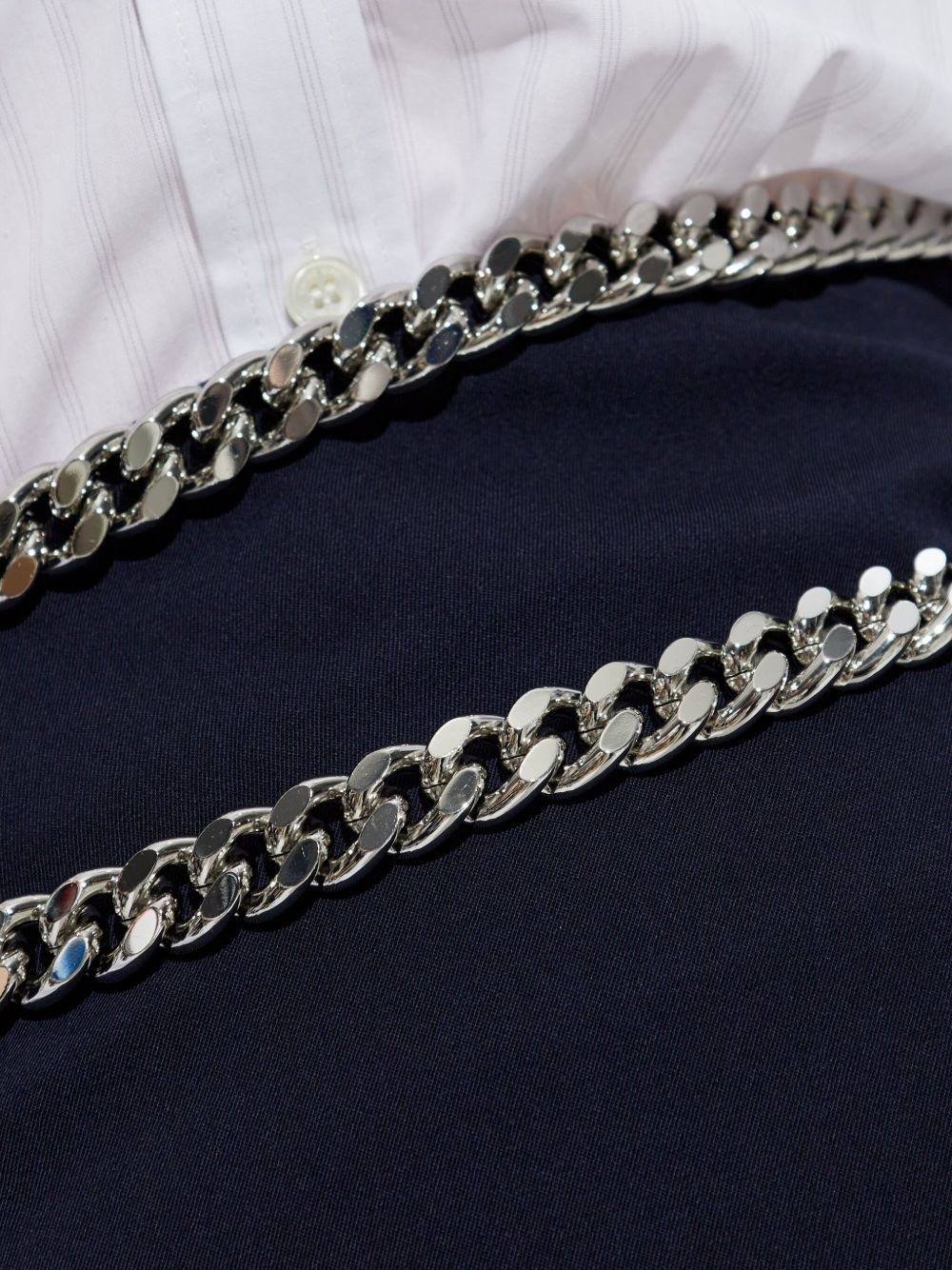 chain-embellished skirt - 4