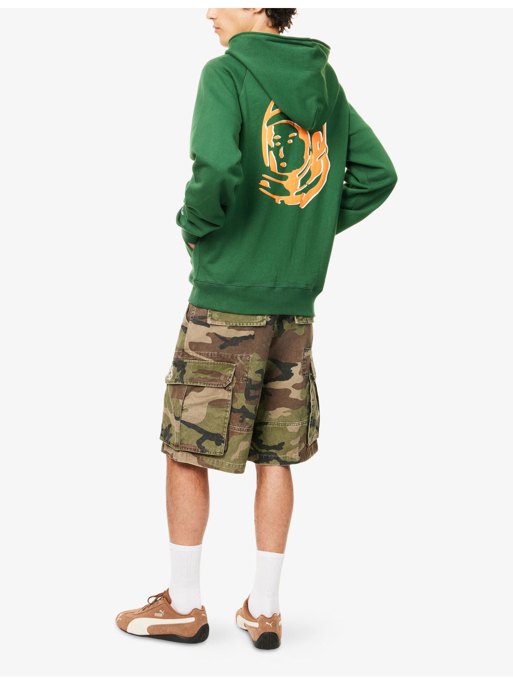 Astro Raglan-Sleeves Cotton-Jersey Hoody - 2