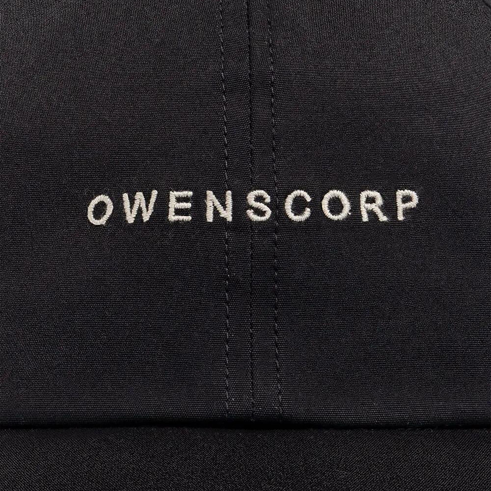 Rick Owens Baseball Cap 'Black/Pearl' - 3