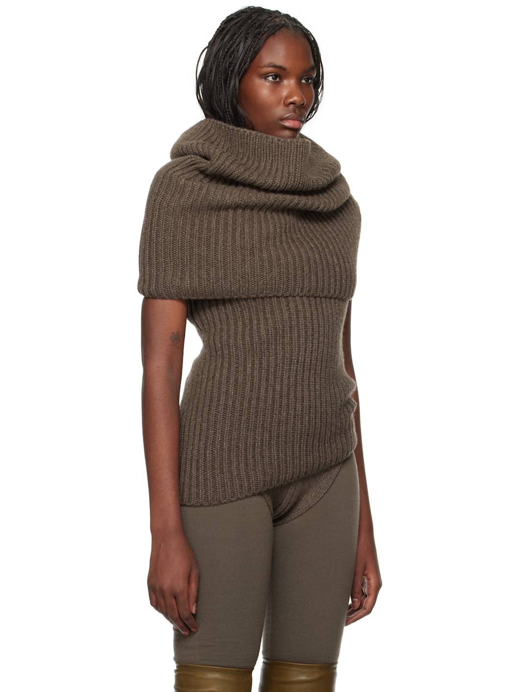 Gray Porterville Banded Turtleneck - 2