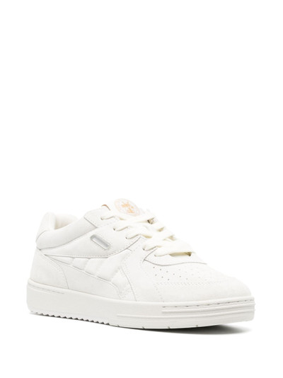 Palm Angels Palm University leather trainers outlook
