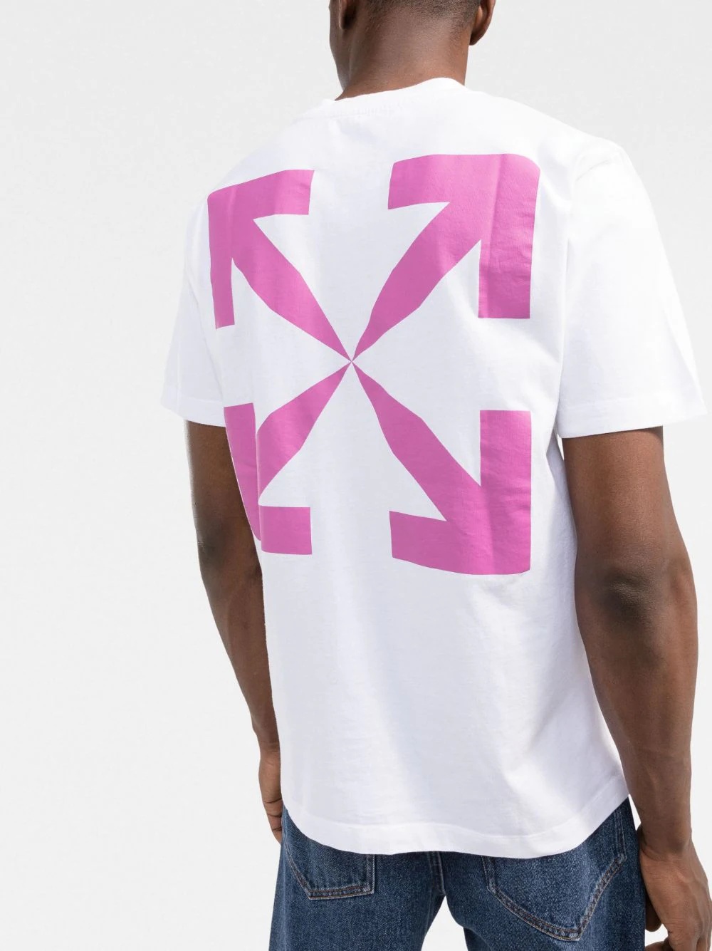 Arrows logo-print short-sleeve T-shirt - 3