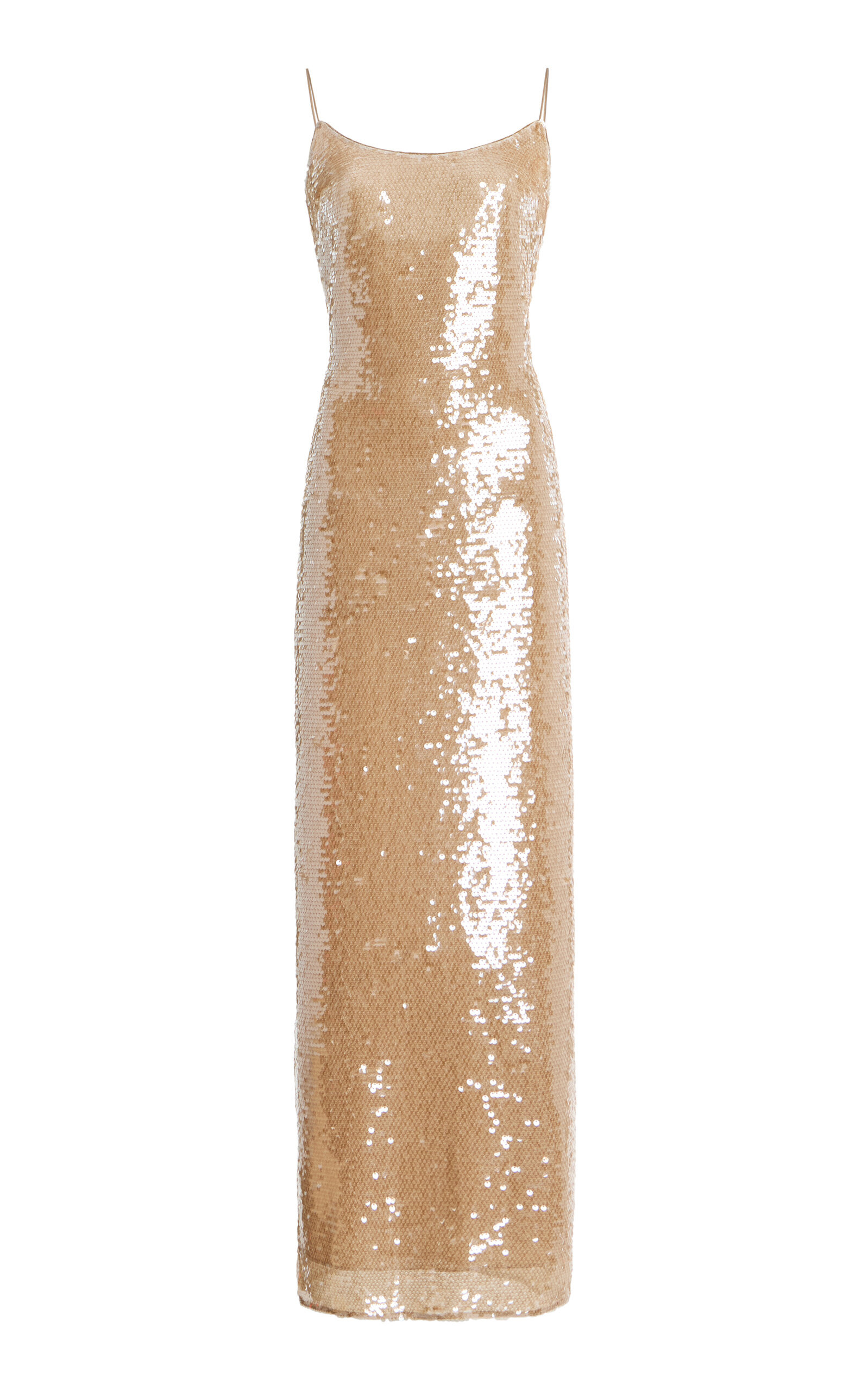 Isis Sequined Gown nude - 1