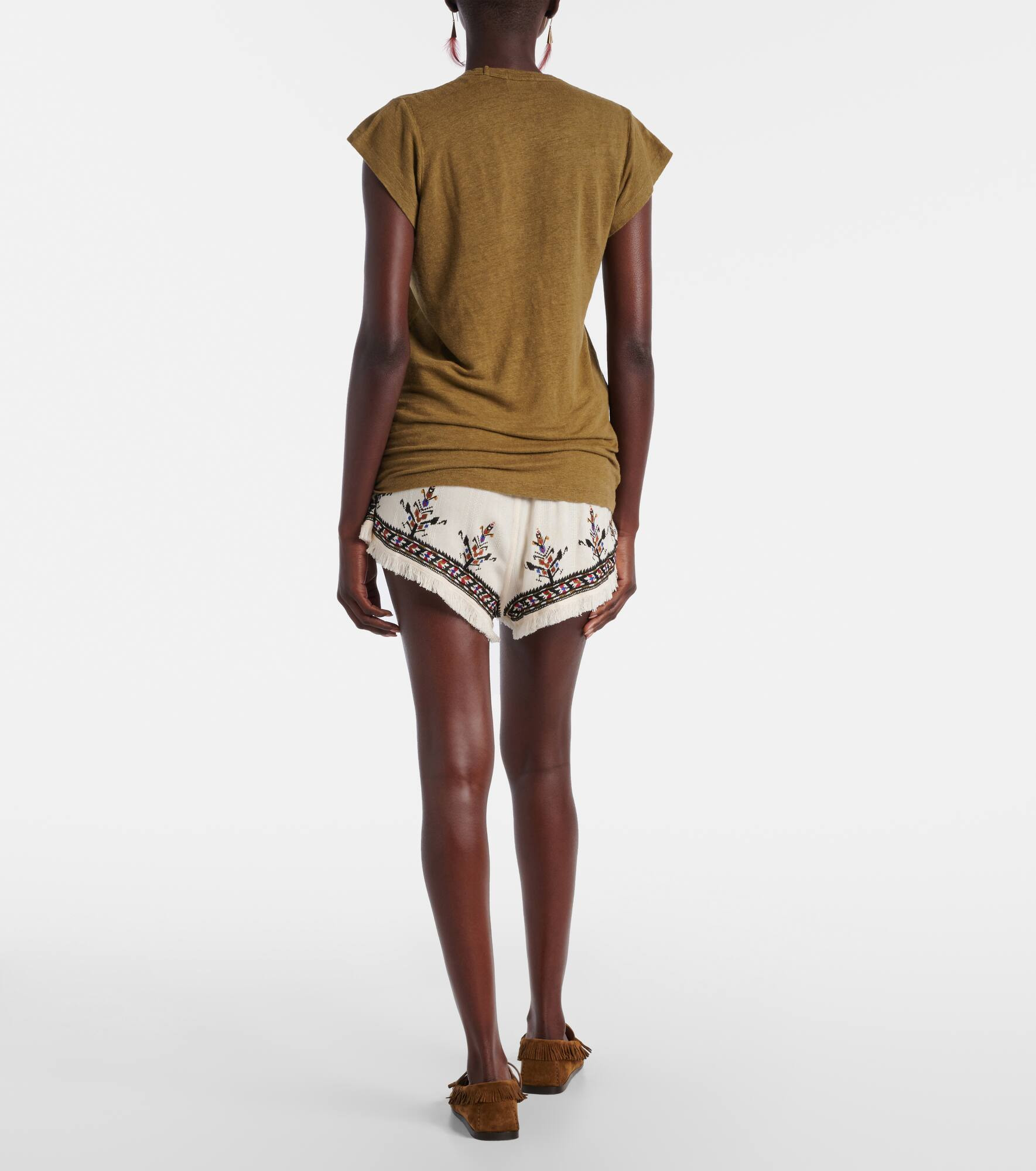 Linen T-shirt - 3