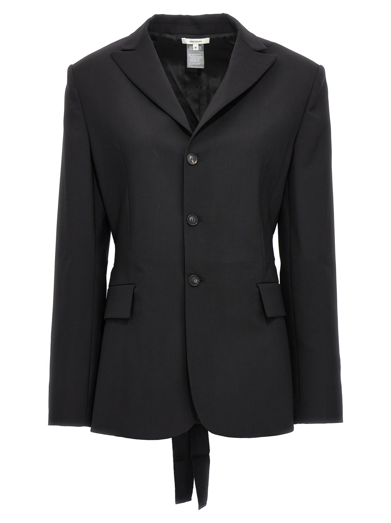 ジャケット NENSI DOJAKA Women Jackets NDAW23JKT019 BLACK NENSI DOJAKA Tailored Jackets Black | wananluxury | REVERSIBLE