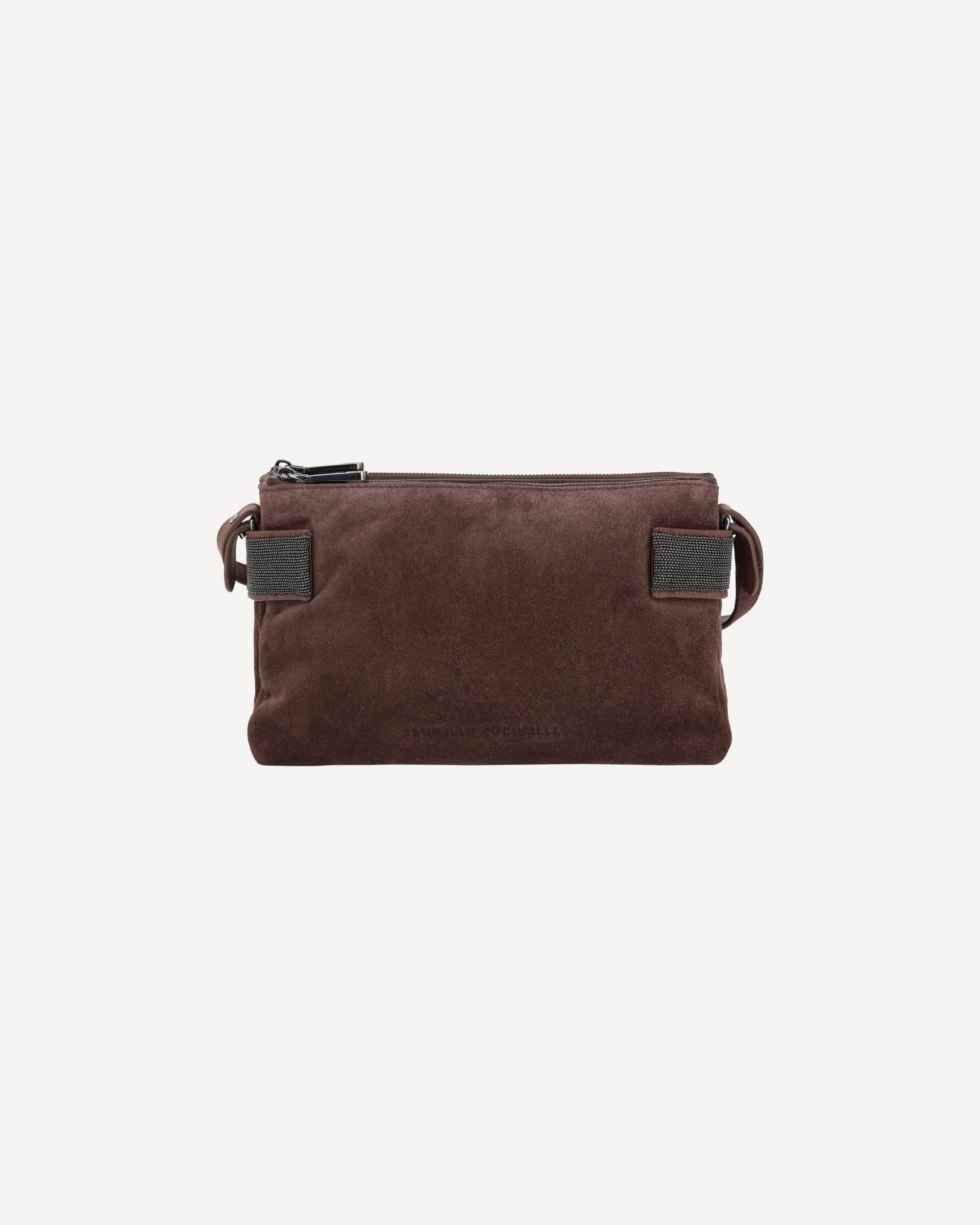 Suede leather Shoulder Bag - 1
