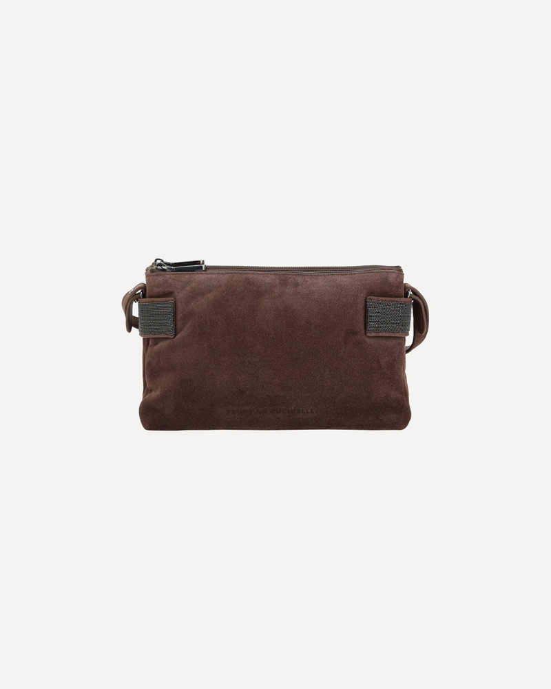 Suede leather Shoulder Bag 1
