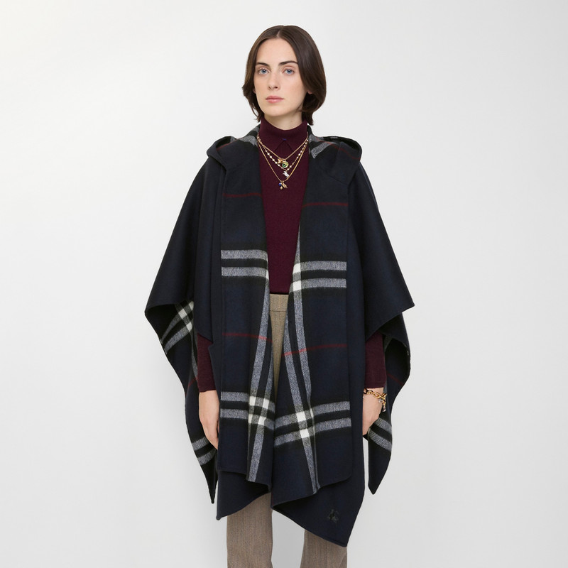 Burberry Cashmere Hooded Cape outlook