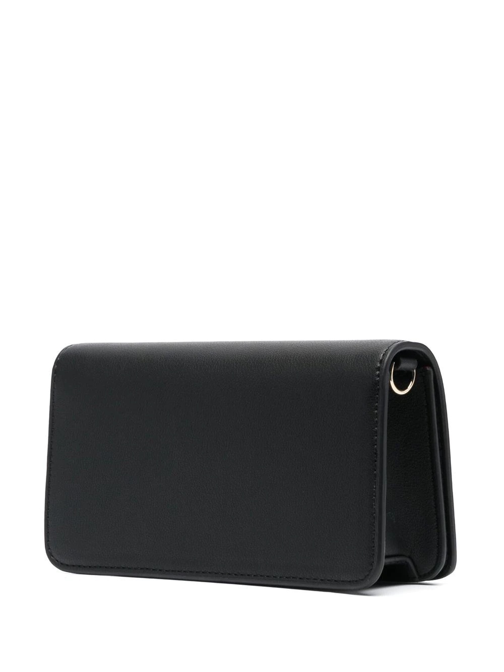 logo-plaque clutch bag - 3