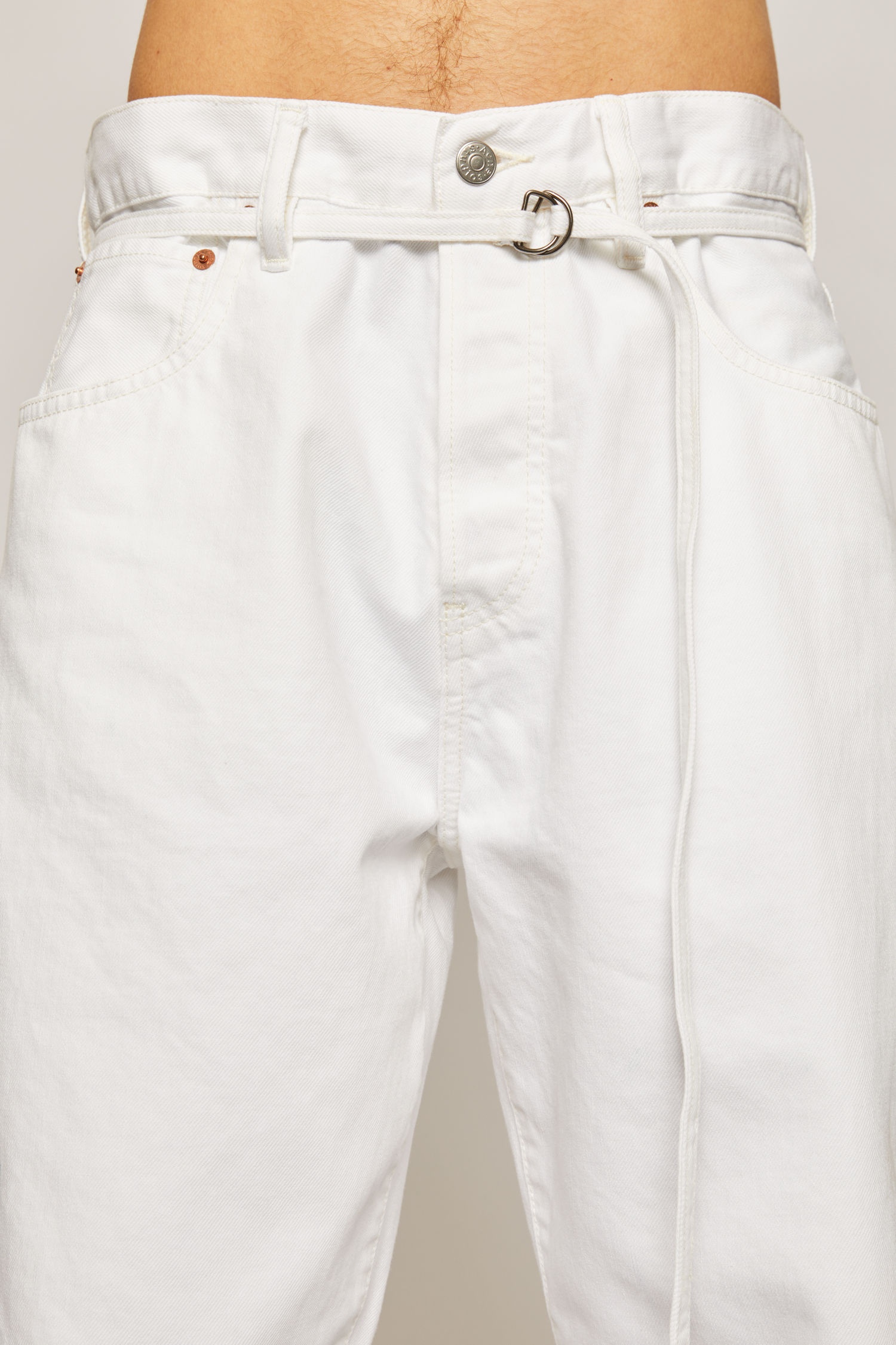 Loose fit jeans white - 6