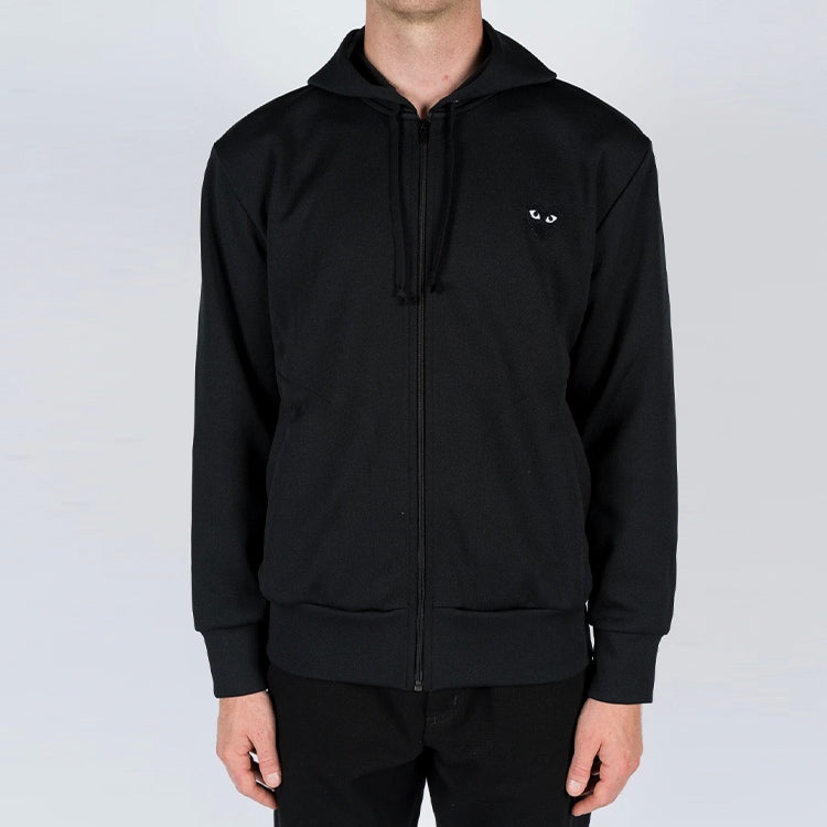COMME des GARCONS PLAY Zip Up Hoodie 'Black' AZ-T254-051-1 - 4