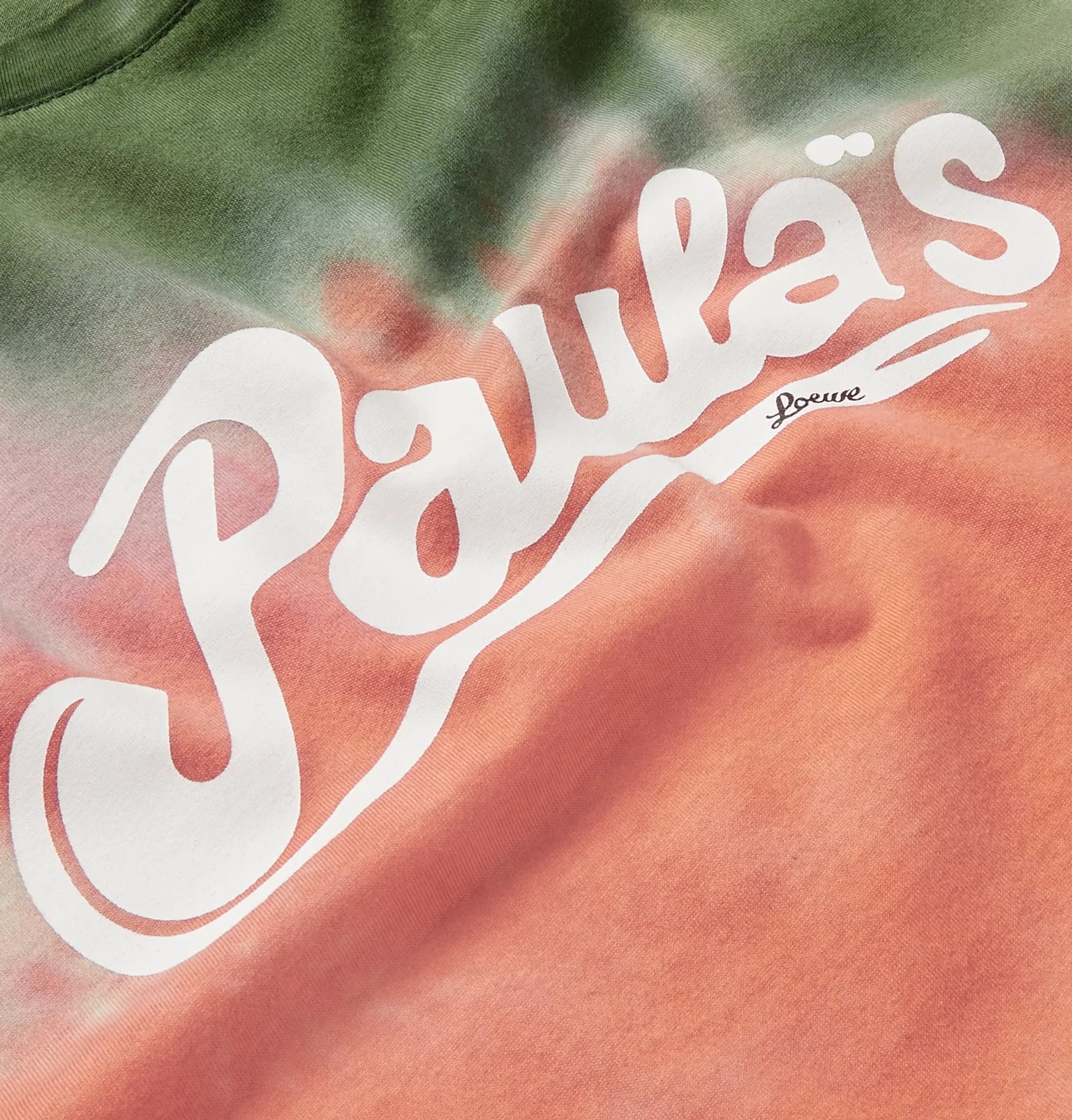 + Paula's Ibiza Oversized Logo-Print Tie-Dyed Cotton-Jersey T-Shirt - 3