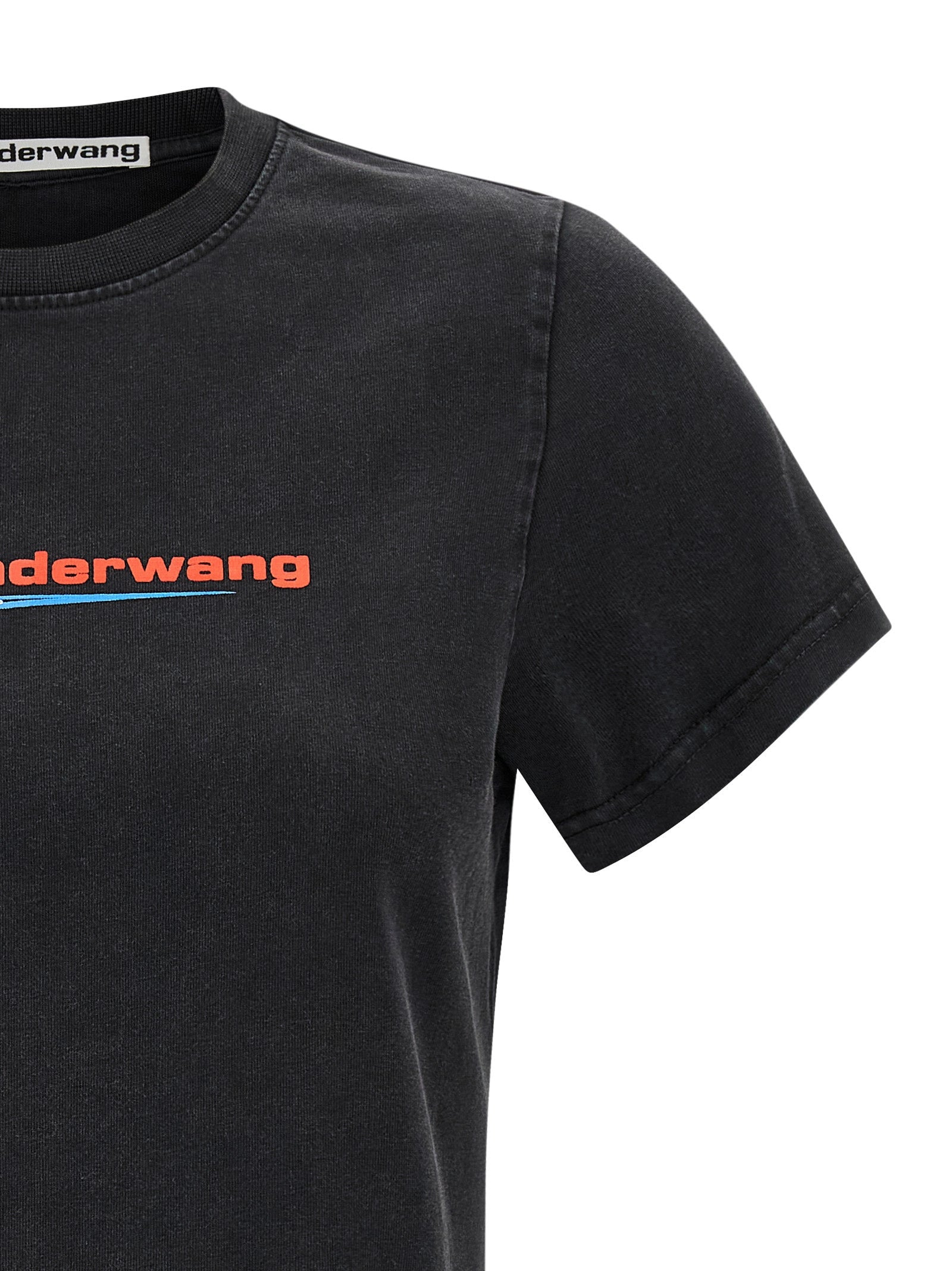 Alexander Wang Women 'Shrunken' T-Shirt - 3
