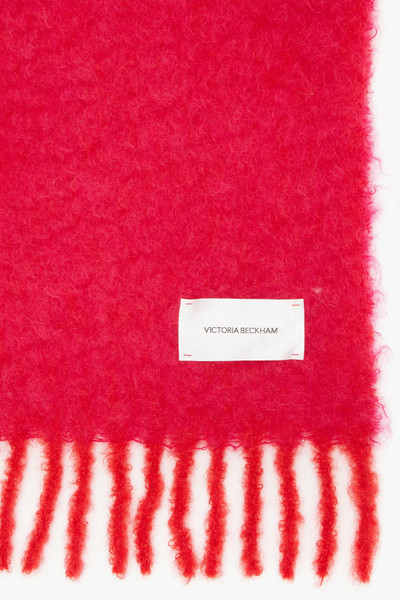 Victoria Beckham EXCLUSIVE Mohair Scarf In Fuchsia outlook