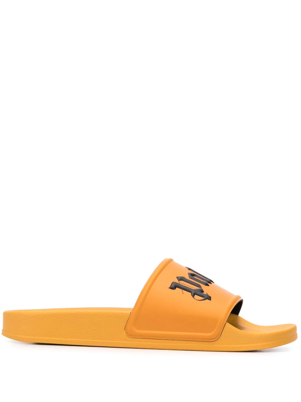 embossed logo pool slides - 1