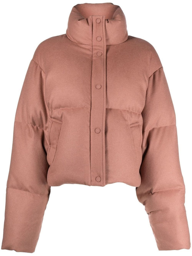 padded short down jacket 1
