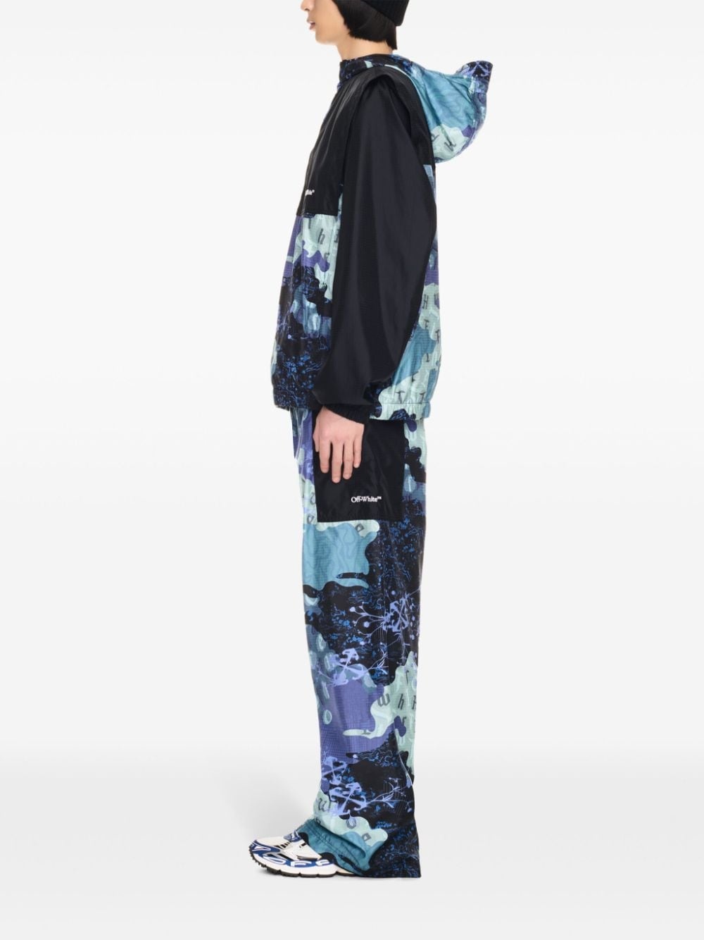 Samurai camouflage cargo trousers - 3
