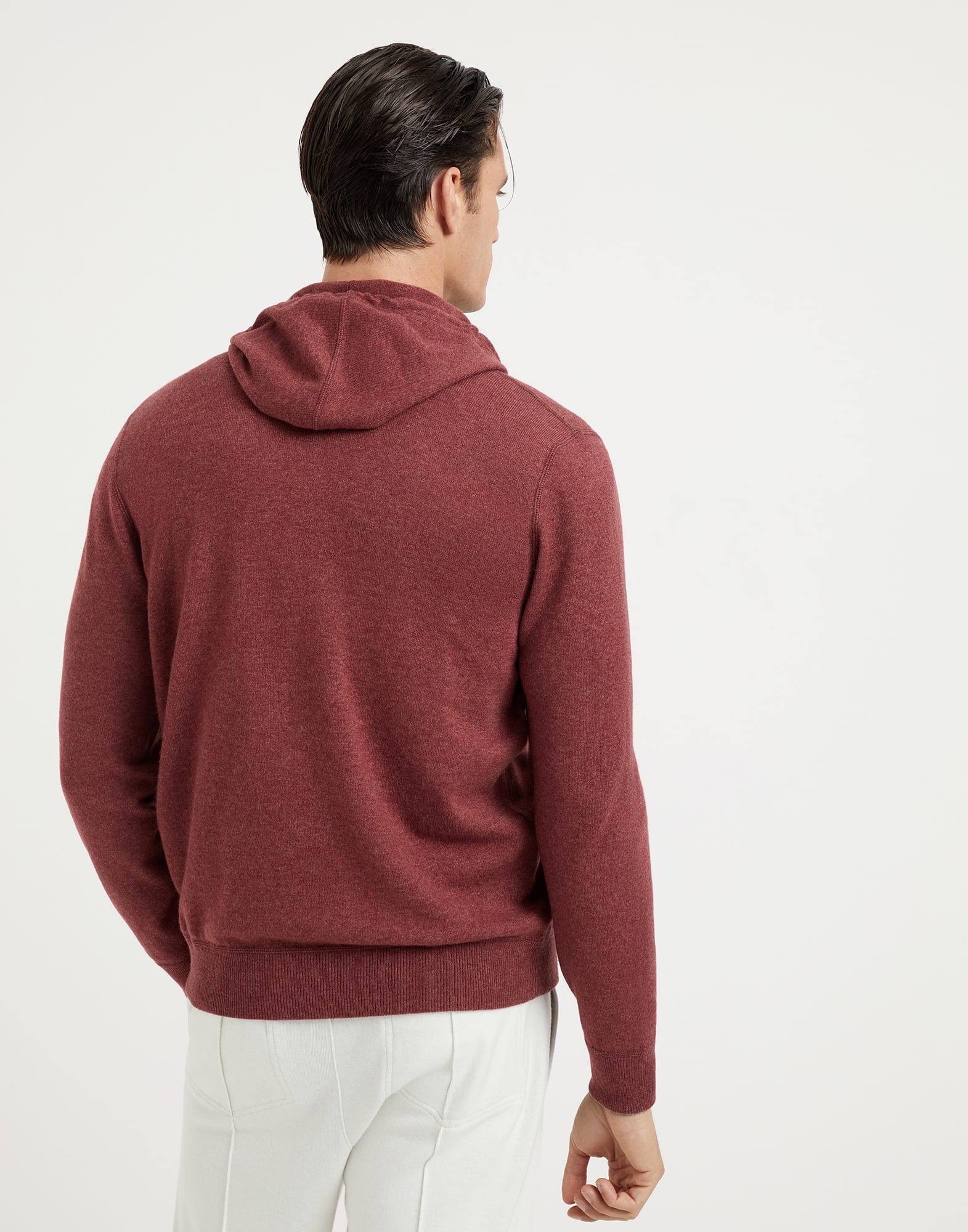 Cashmere sweatshirt-style sweater - 2