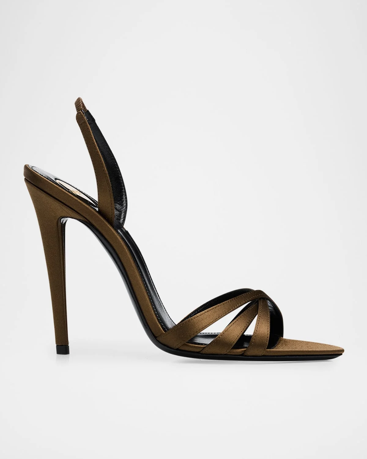 110mm Kate Satin Sandals - 1