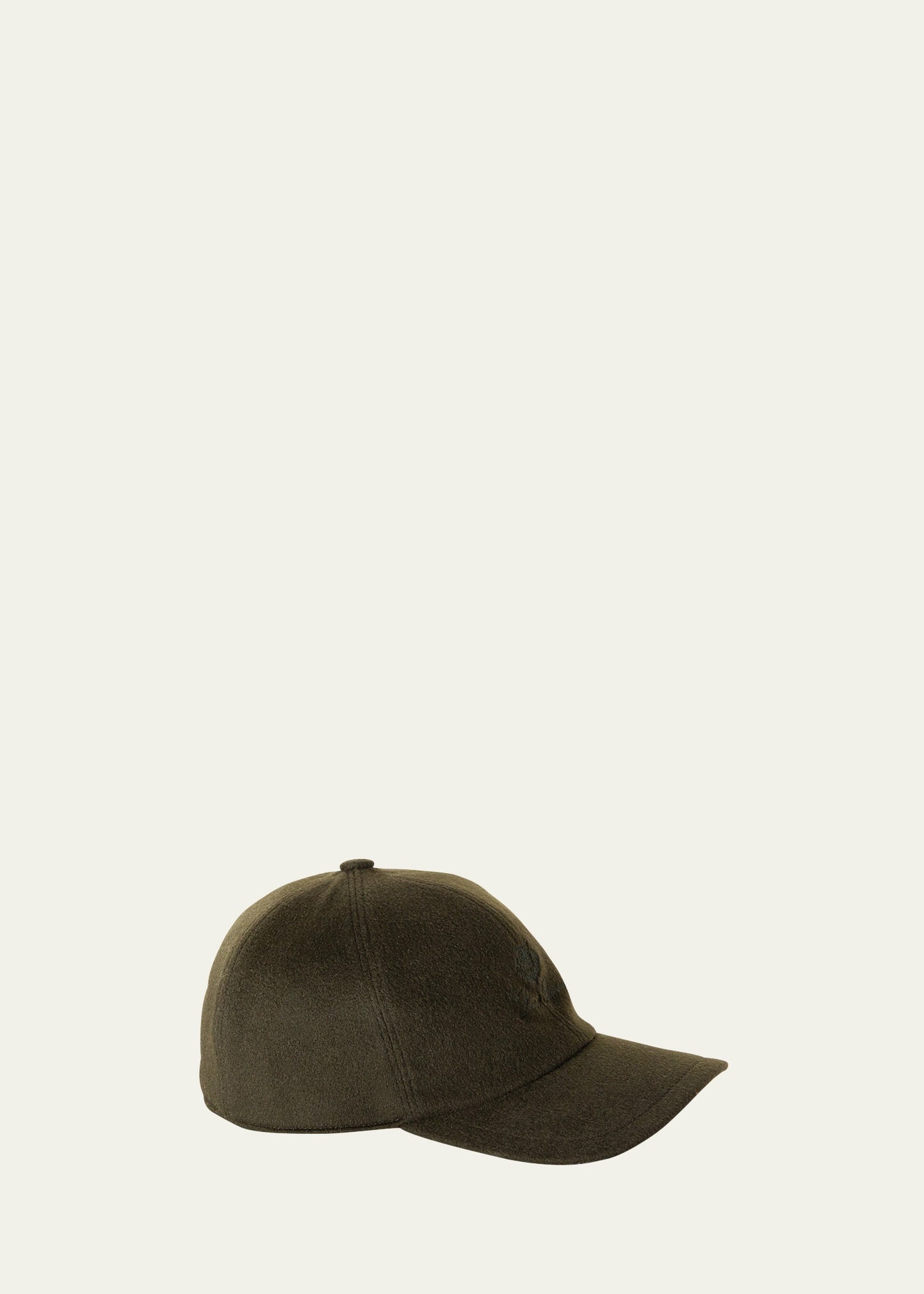 Storm System Cashmere Baseball Hat - 1