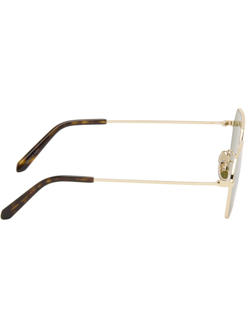 RETROSUPERFUTURE Gold Balarm Sunglasses outlook