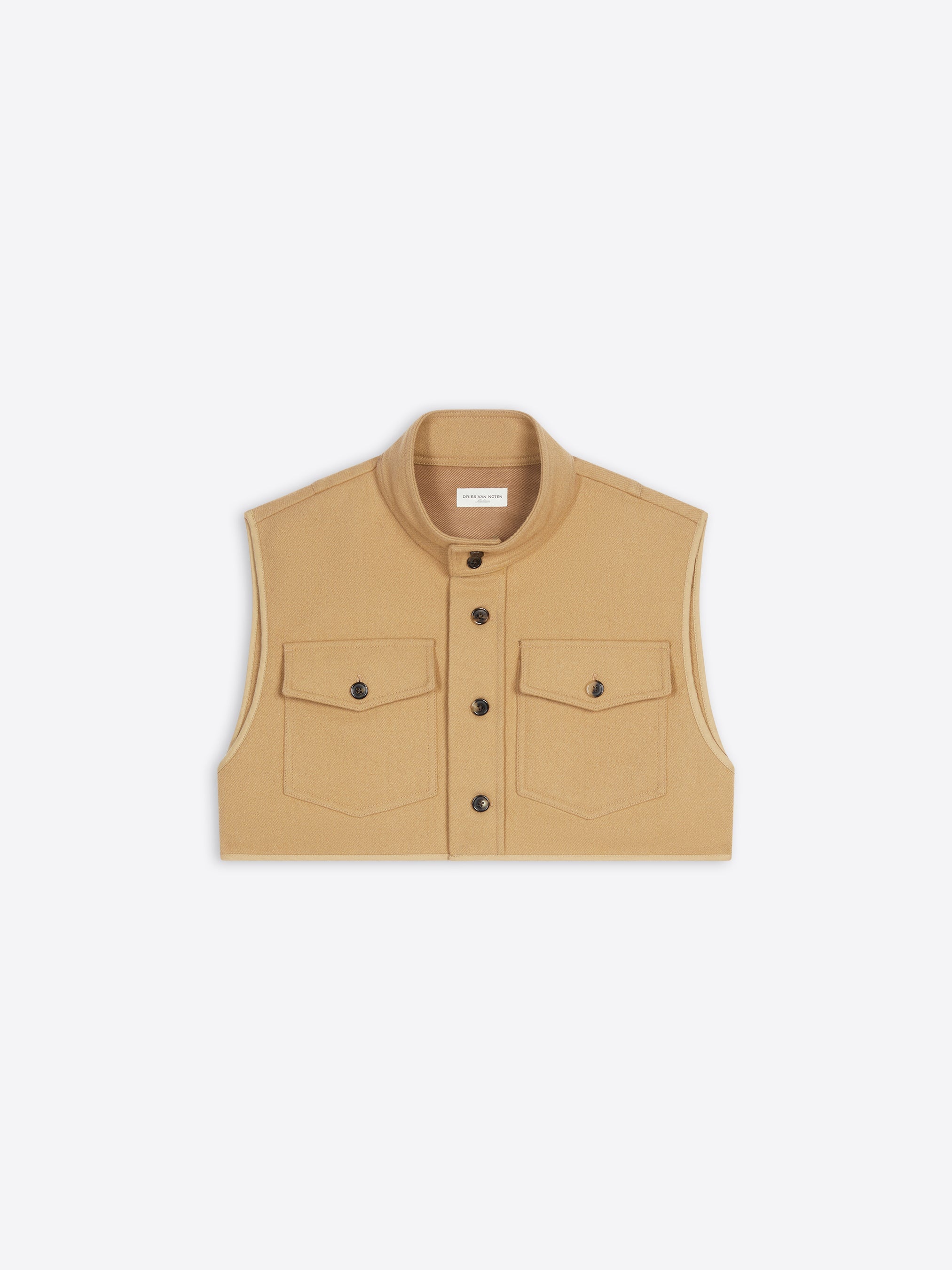 WOOL HALF SHIRT - 1