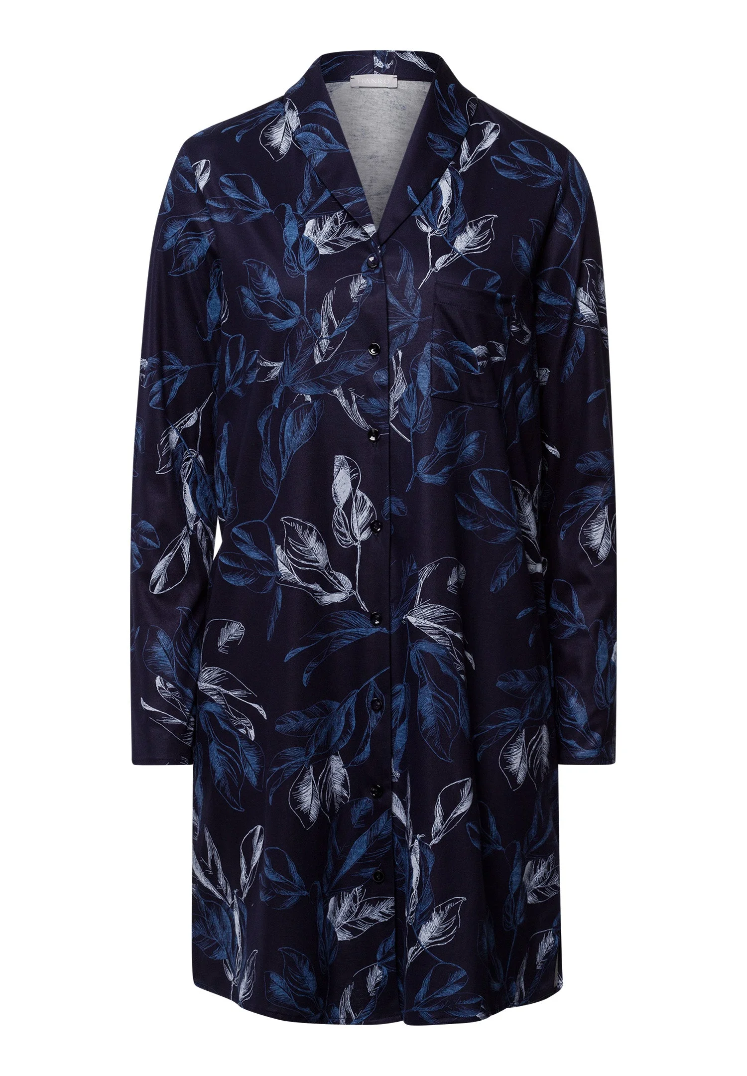 Loungy Nights Cotton Flannel Sleep Shirt - 1