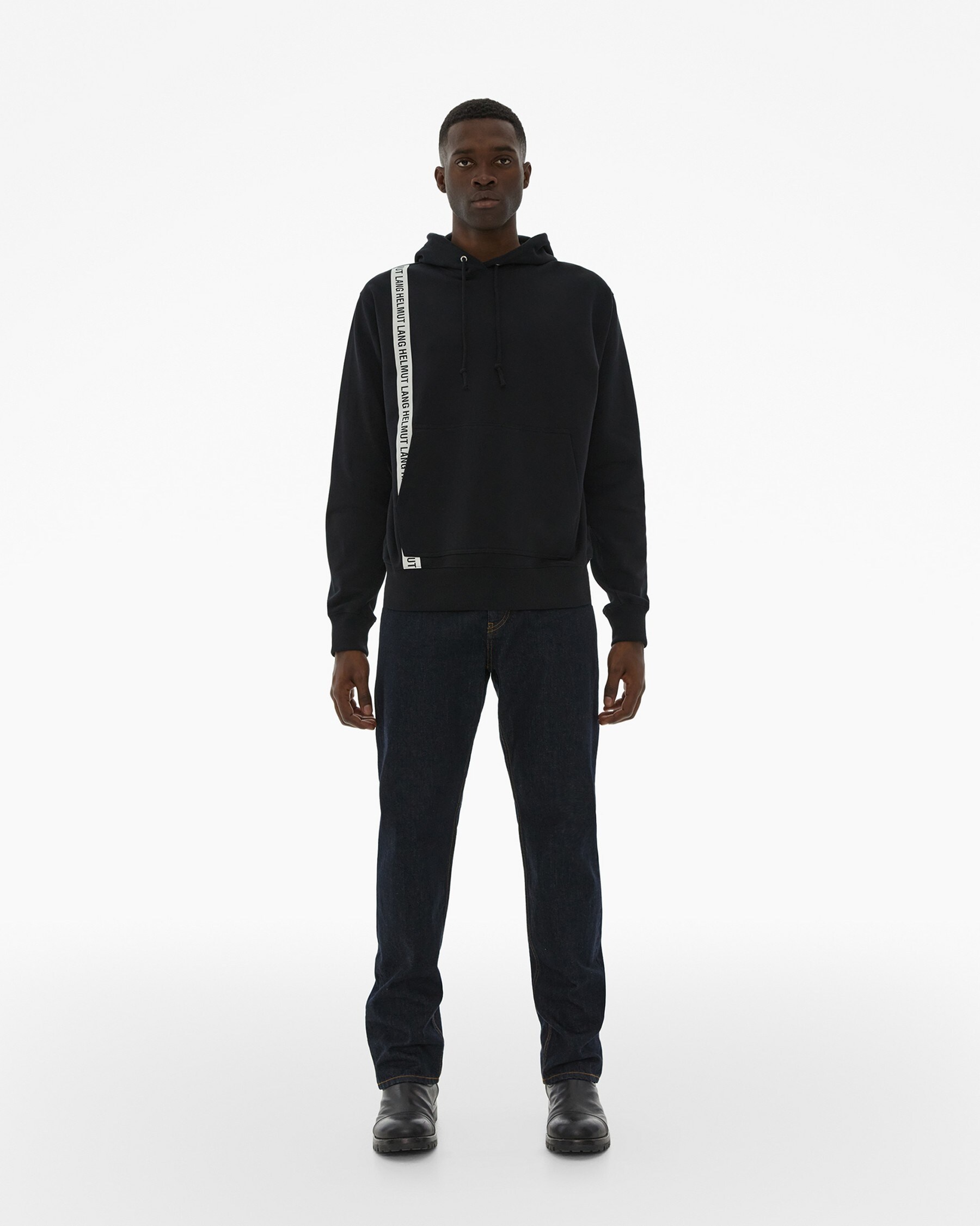 STRIPED LOGO HOODIE - 2