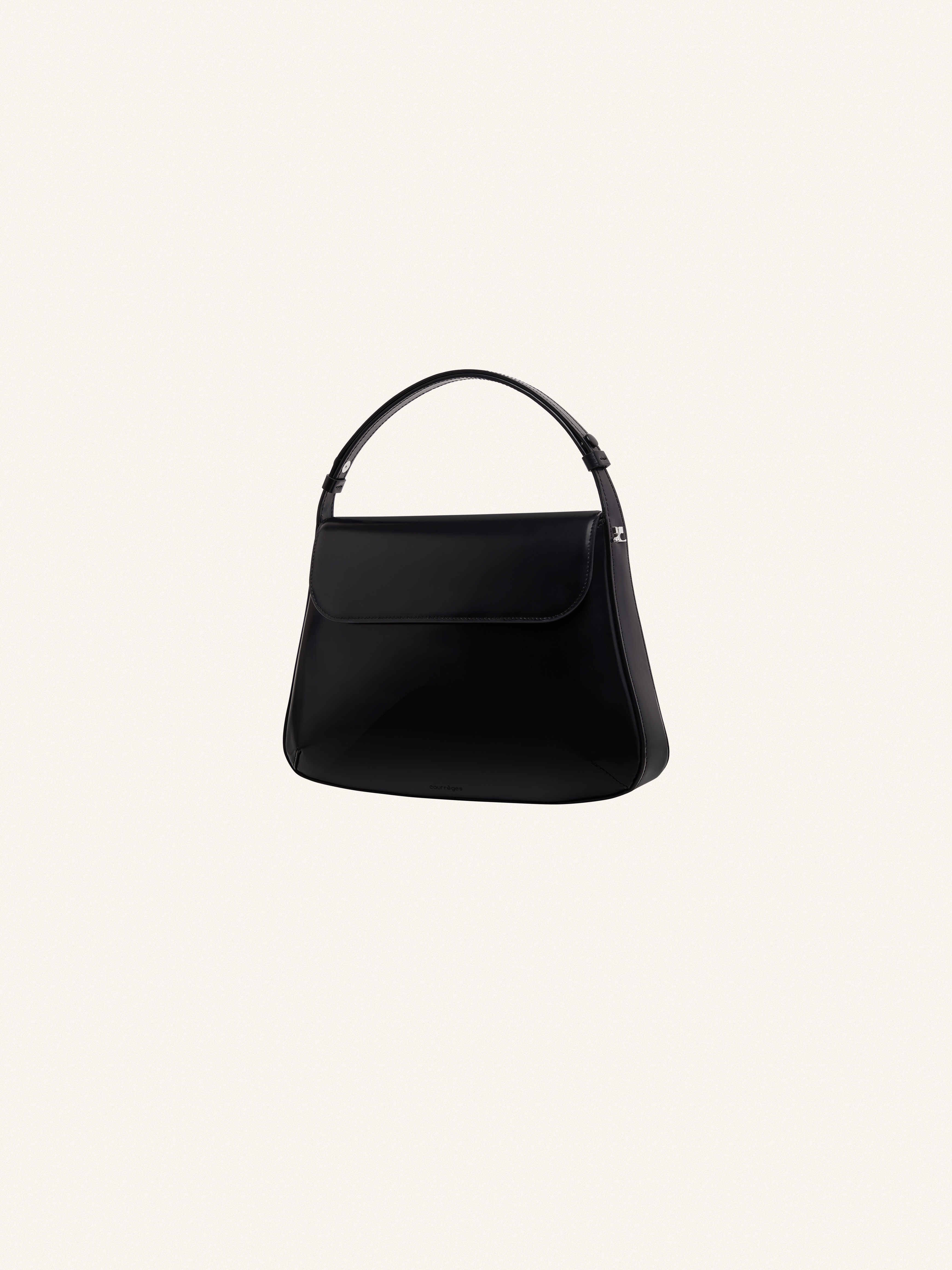 SLEEK LEATHER MEDIUM BAG - 3