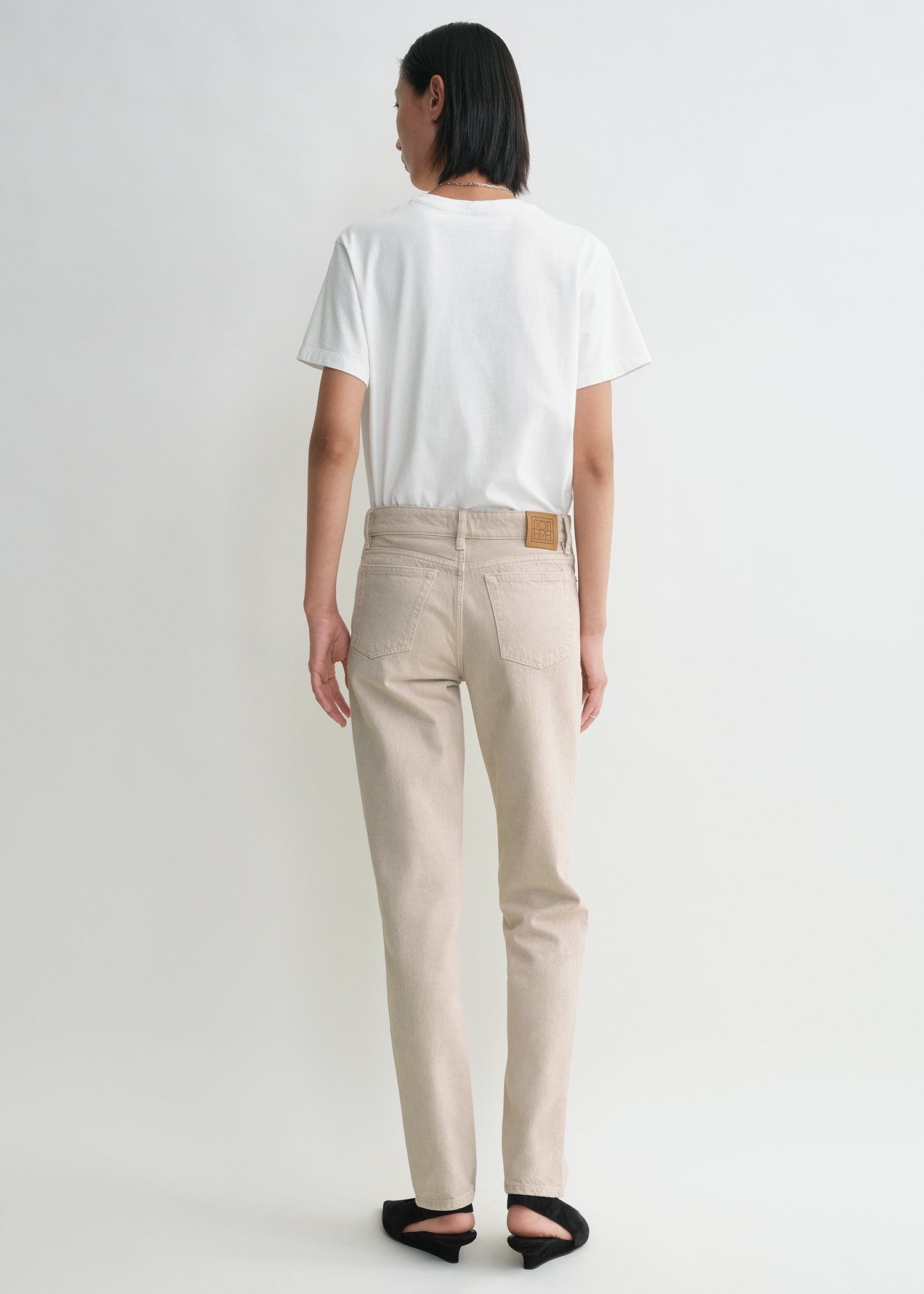 Low taper denim smoke - 4