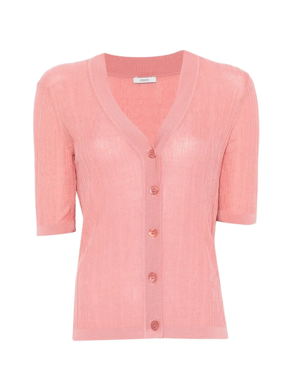 V-neck buttoned cardigan - 1