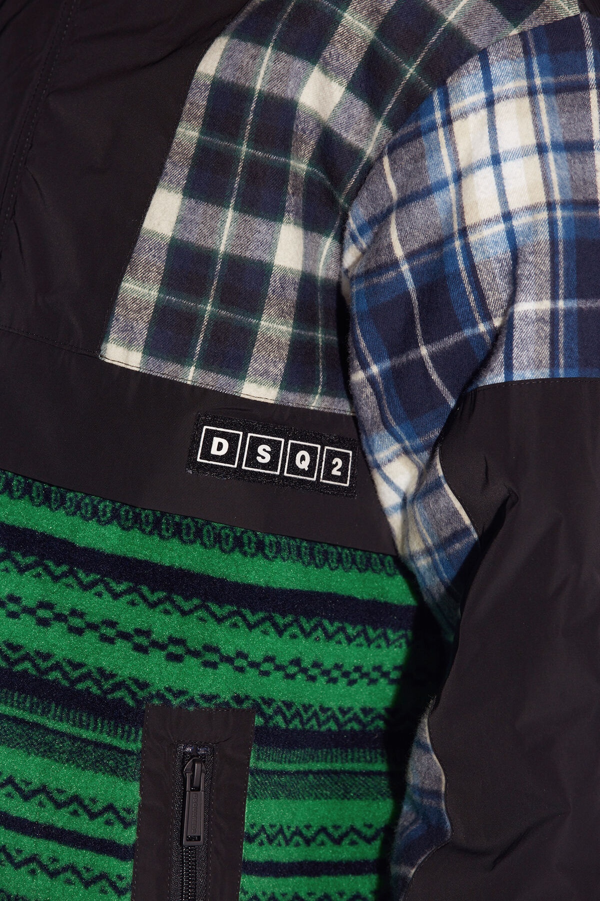 PATCHWORK PARKA - 5