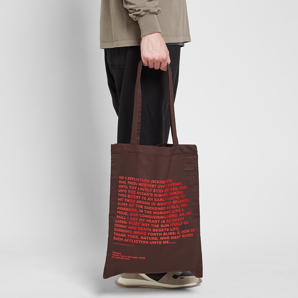 Rick Owens DRKSHDW Poem Tote Bag - 4