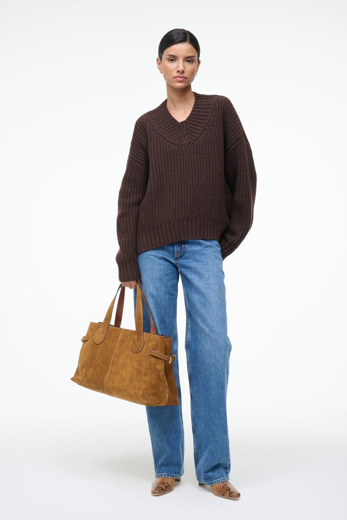STAUD OTTO SWEATER EARTH - 2