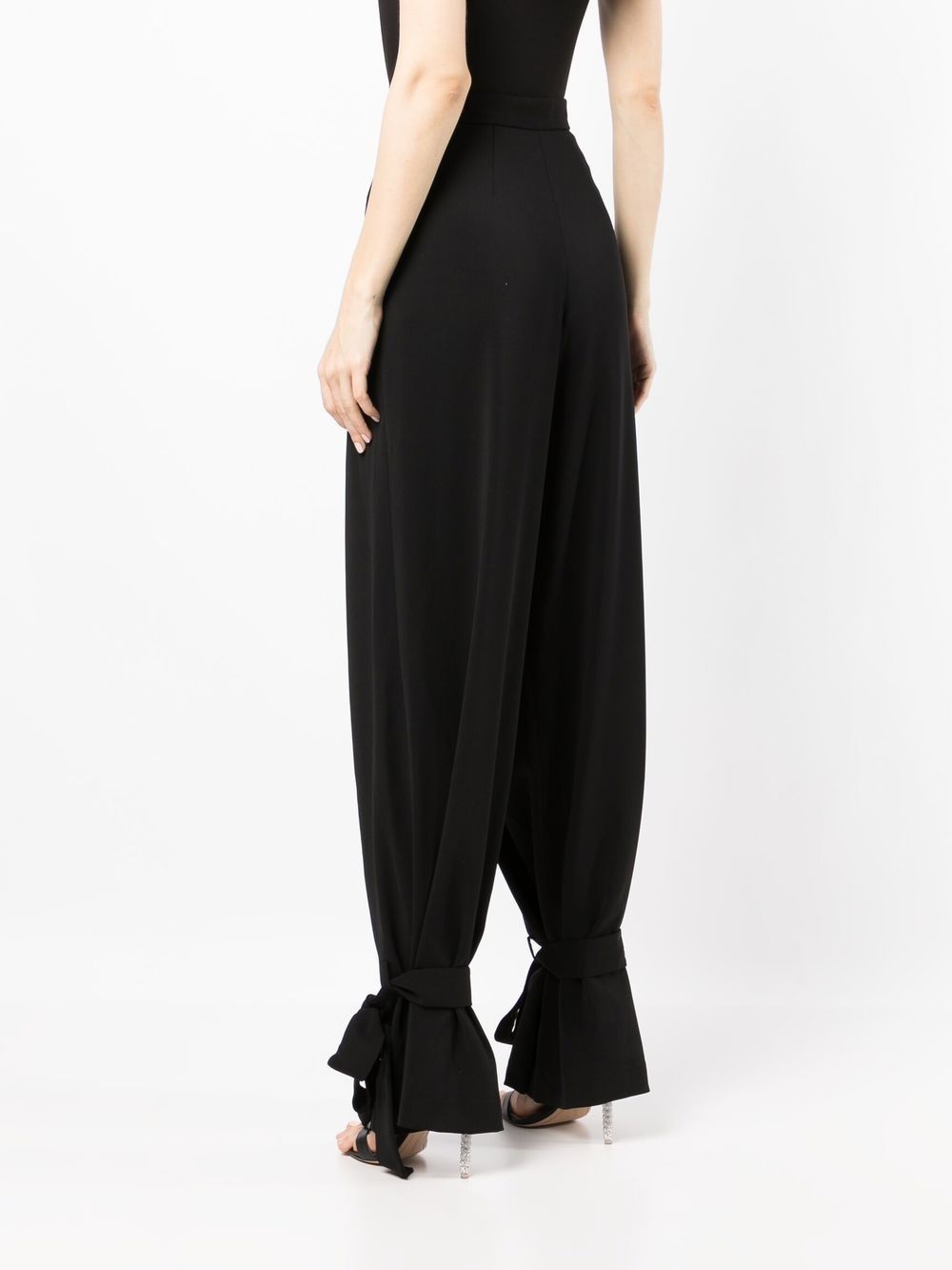 slit-detail trousers - 4