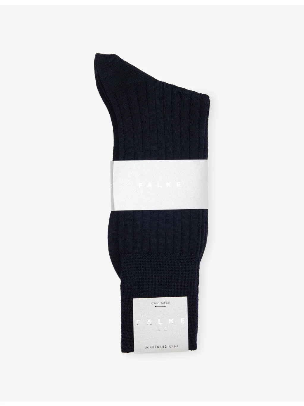No 2 Finest Cashmere-Blend Crew-Length Socks - 1