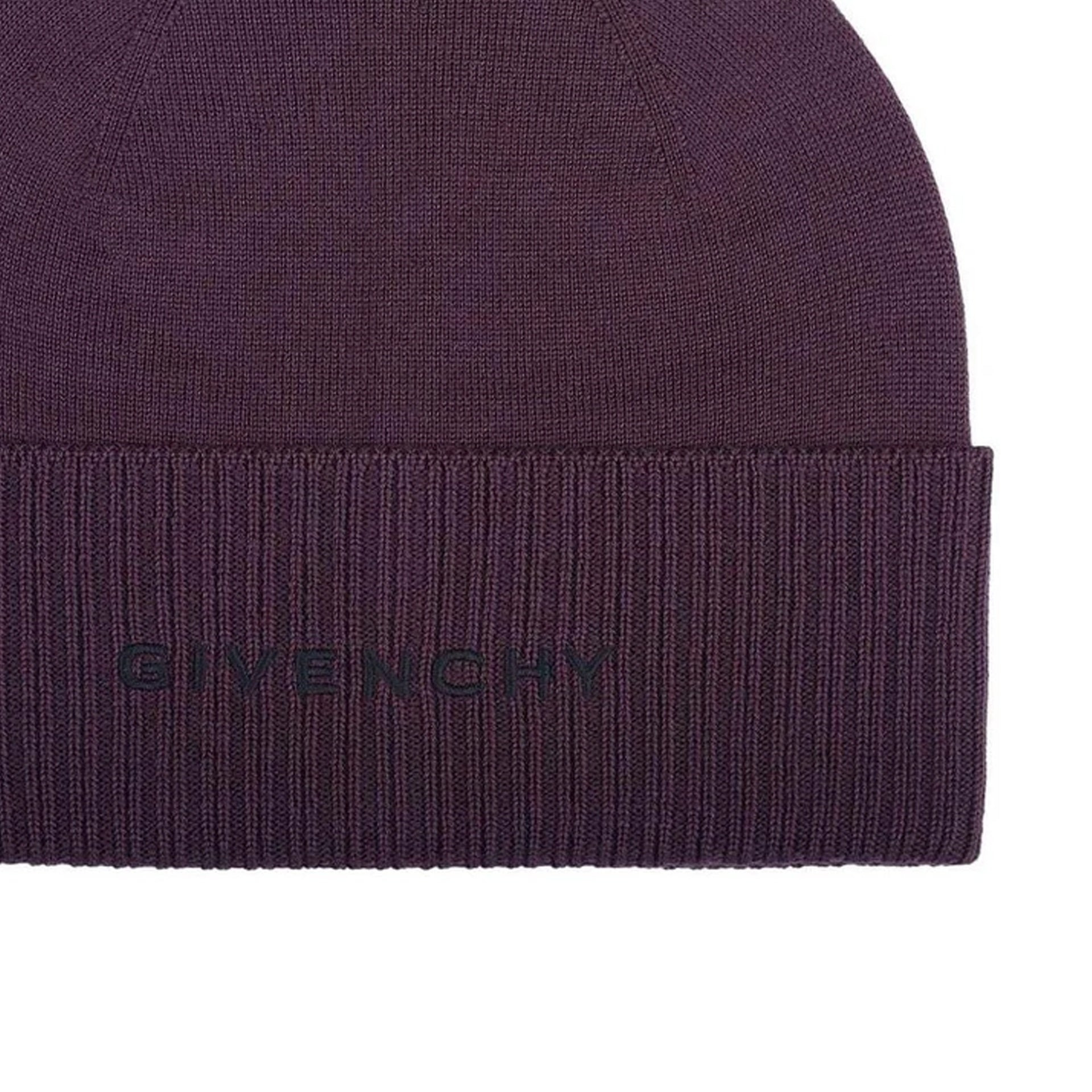 Givenchy Wool Logo Hat Women - 3