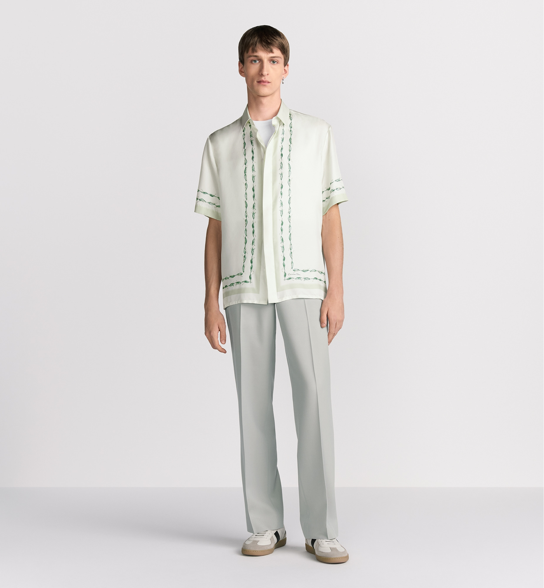 Christian Dior Couture Lily of the Valley Short-Sleeved Shirt - 3