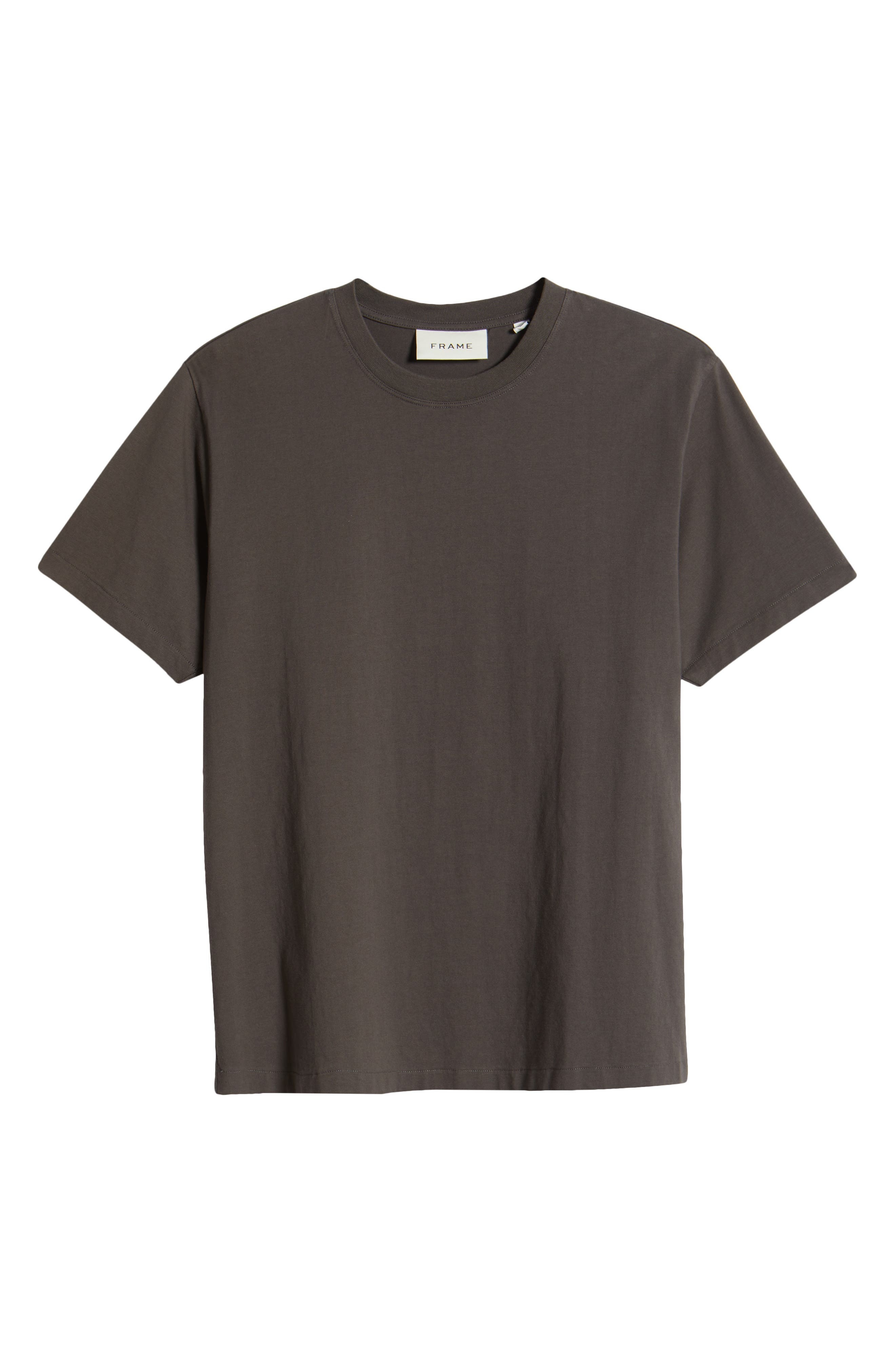 FRAME Logo Cotton T-Shirt in Brown at Nordstrom - 5