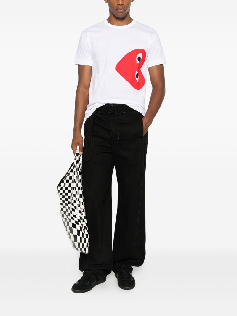 Comme des Garçons PLAY heart-logo T-shirt outlook