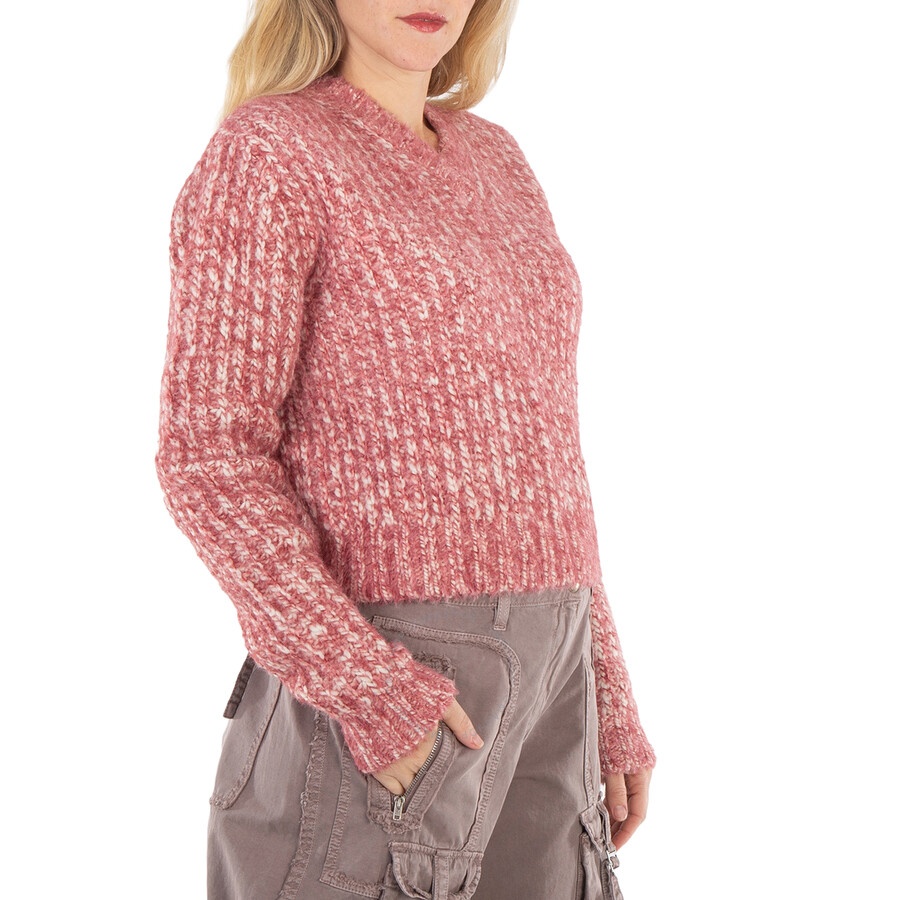 Acne Studios Off White/Multi Wool Blender Jumper - 3