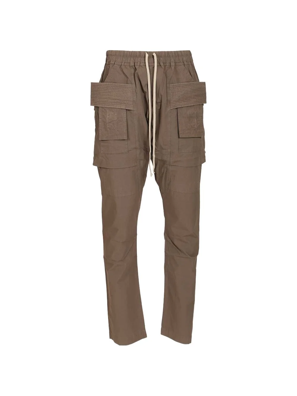 elasticated waist cargo pants - 1