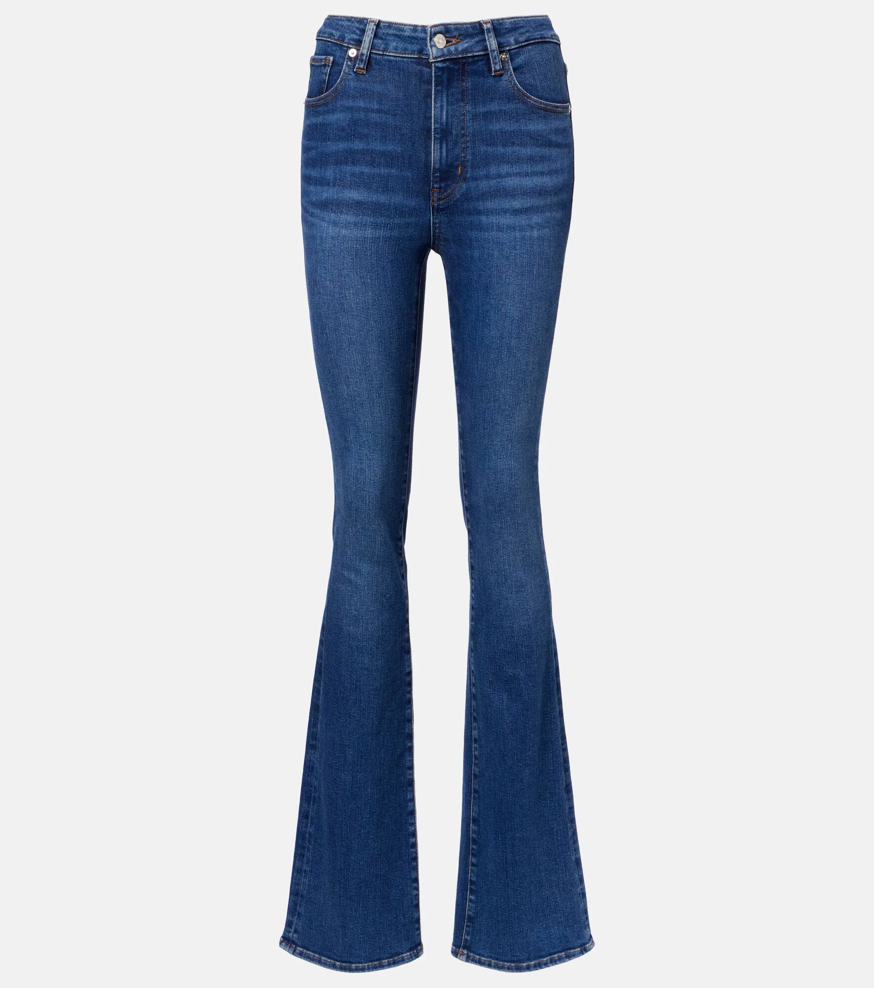 The Reboot mid-rise flared jeans - 1