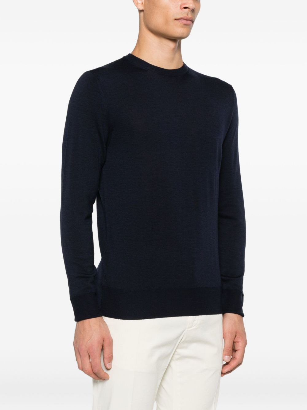 crew-neck wool sweater - 3