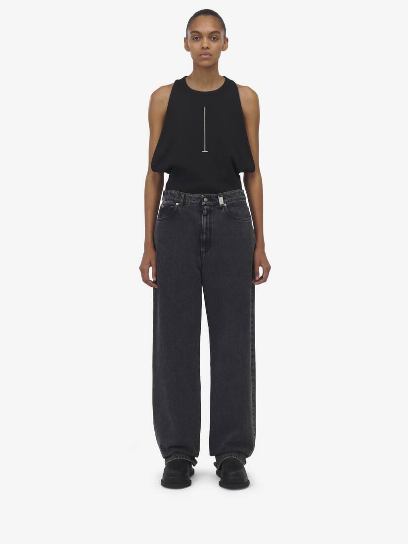 Wide Leg Jeans - 2